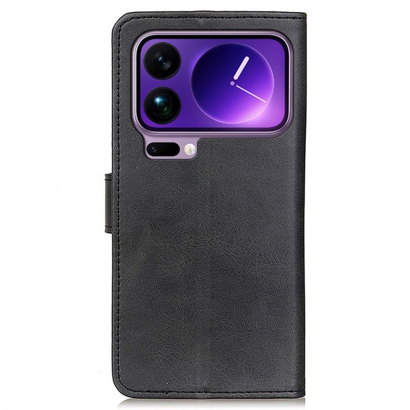 Læder Cover Xiaomi 17 Pro Max Mat Imiteret Læder