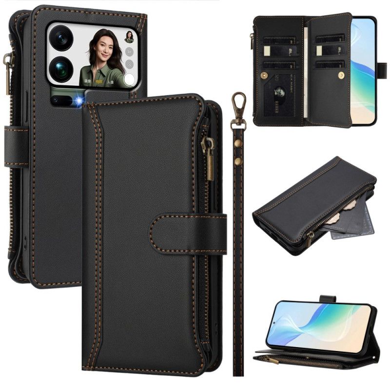 Læder Cover Xiaomi 17 Pro Max Telefon Etui Pung