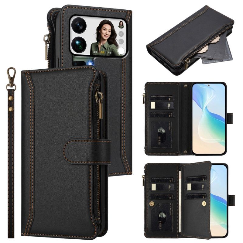 Læder Cover Xiaomi 17 Pro Max Telefon Etui Pung