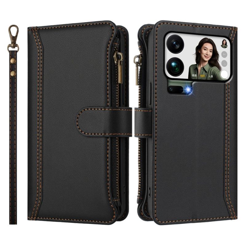 Læder Cover Xiaomi 17 Pro Max Telefon Etui Pung