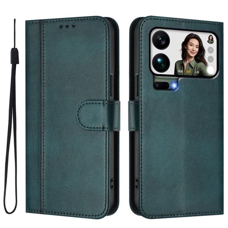 Læder Cover Xiaomi 17 Pro Max Telefon Etui Retro