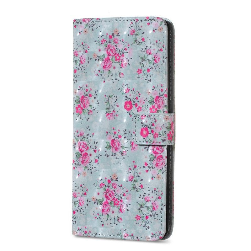 Flip Cover Huawei Mate 20 Mobilcover Frihedsdesignblomster