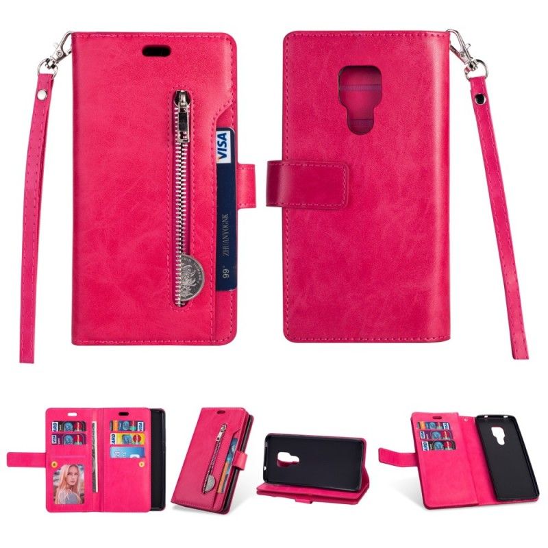 Flip Cover Huawei Mate 20 Mobilcover Pengepung Med Rem