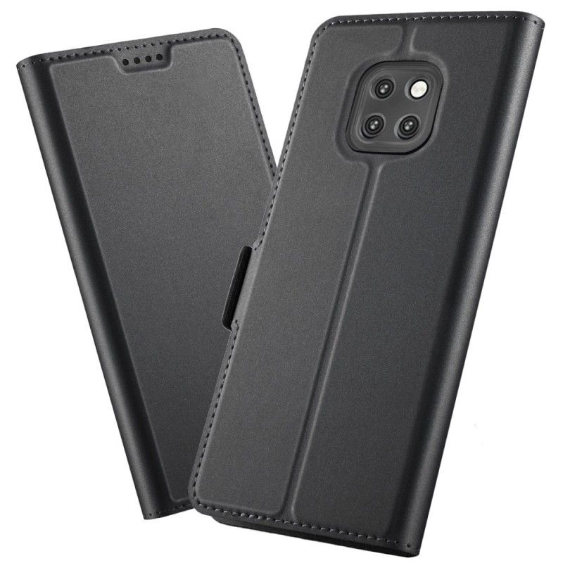 Læder Cover Huawei Mate 20 Pro Golden Førsteklasses Serie