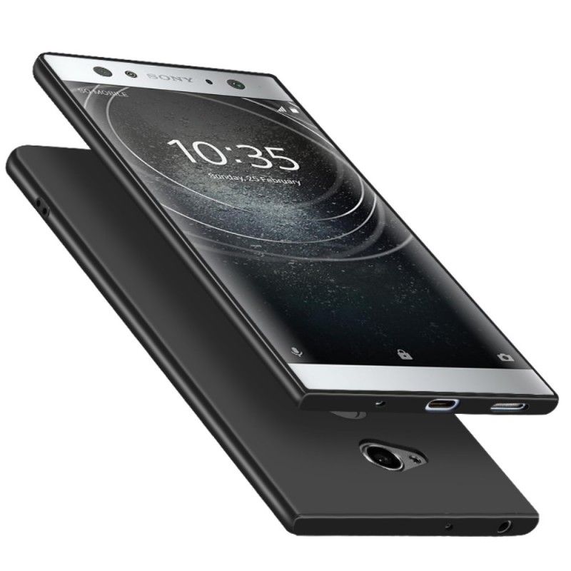 Cover Sony Xperia XA2 Ultra Sort Mate Premium-Serie Beskyttelse