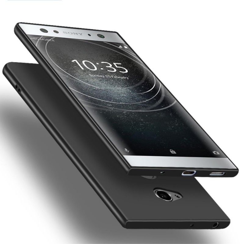 Cover Sony Xperia XA2 Ultra Sort Mate Premium-Serie Beskyttelse