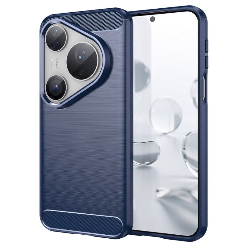 Cover Huawei Pura 80 Pro Telefon Etui Børstet Kulfiber