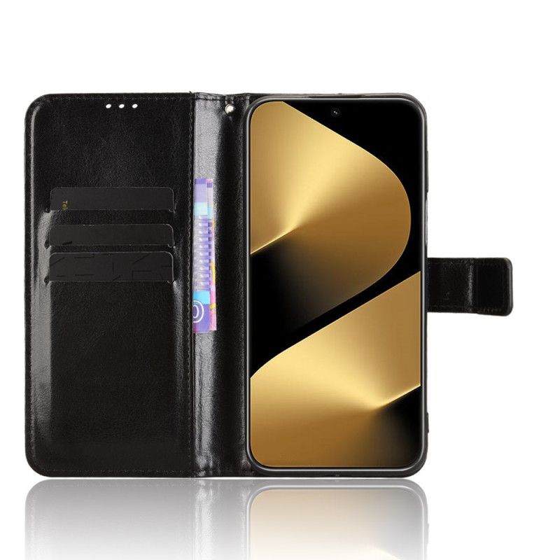 Flip Cover Huawei Pura 80 Pro Prangende Kunstlæder