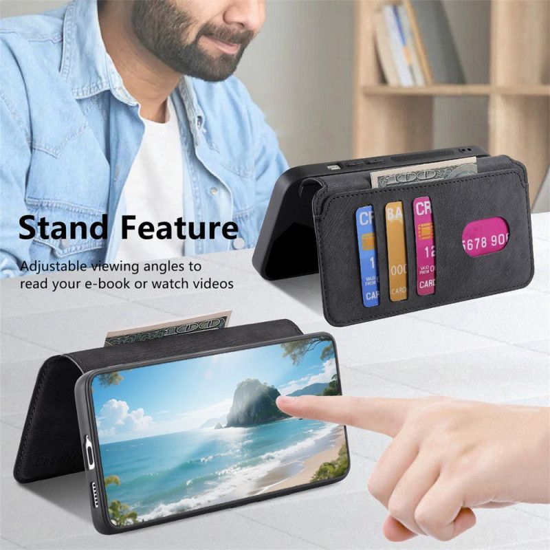 Læder Cover Huawei Pura 80 Pro Aftageligt Etui Caseneo