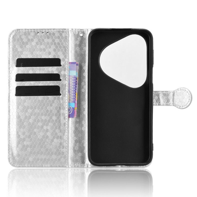 Læder Cover Huawei Pura 80 Pro Telefon Etui Glitterprikker