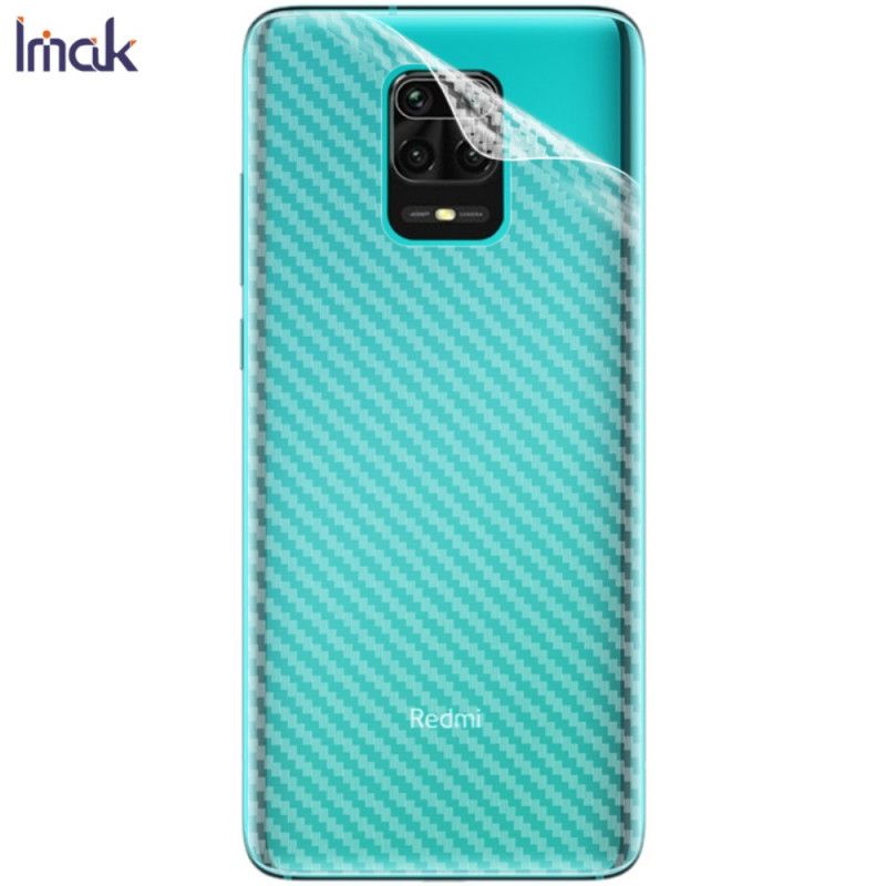 Bagbeskyttelsesfilm Til Xiaomi Redmi Note 9S / Note 9 Pro Carbon Imak
