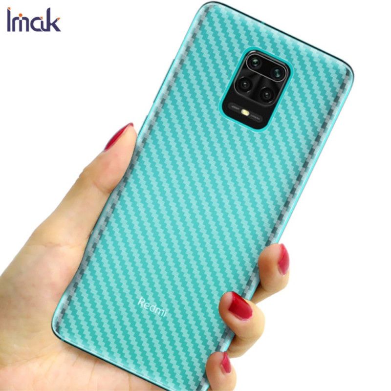 Bagbeskyttelsesfilm Til Xiaomi Redmi Note 9S / Note 9 Pro Carbon Imak