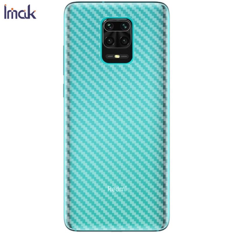 Bagbeskyttelsesfilm Til Xiaomi Redmi Note 9S / Note 9 Pro Carbon Imak