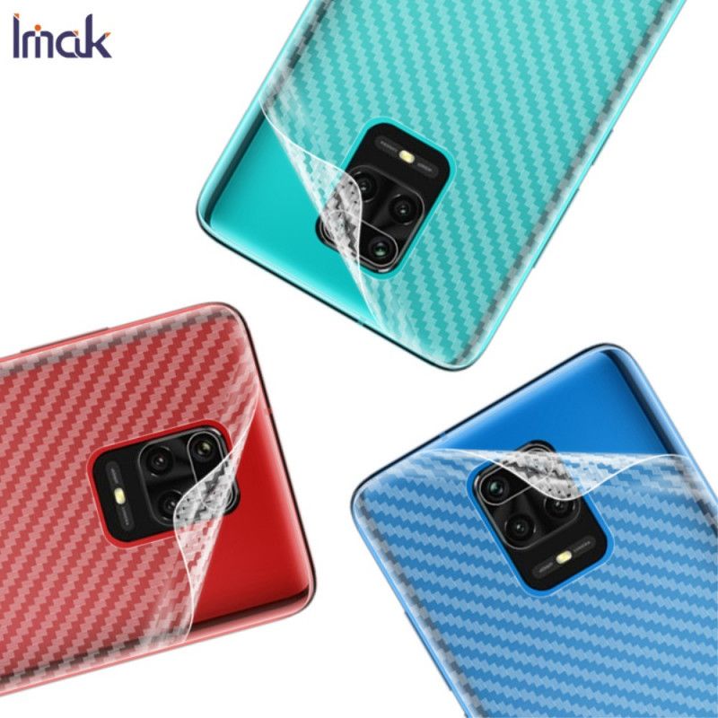 Bagbeskyttelsesfilm Til Xiaomi Redmi Note 9S / Note 9 Pro Carbon Imak