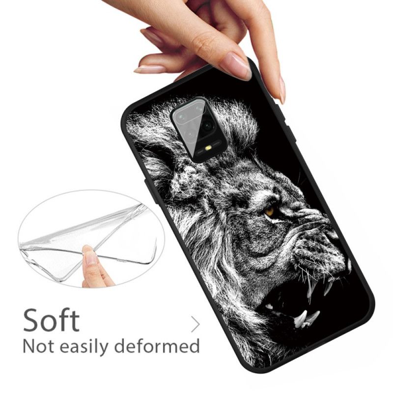Cover for Xiaomi Redmi Note 9S / Note 9 Pro Hård Løve