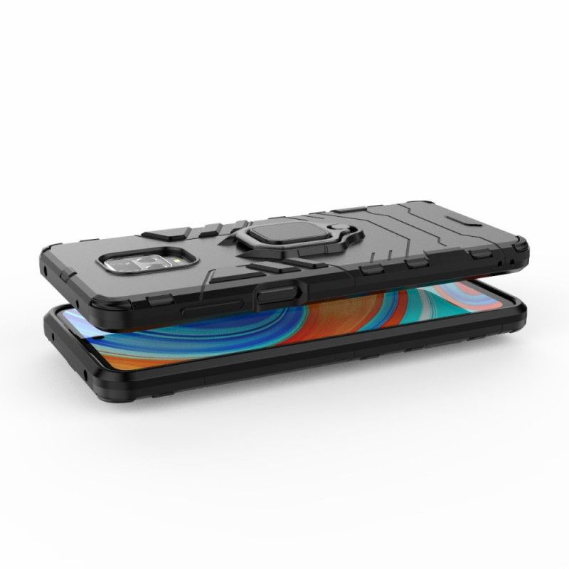 Cover for Xiaomi Redmi Note 9S / Note 9 Pro Sort Resistent Ring
