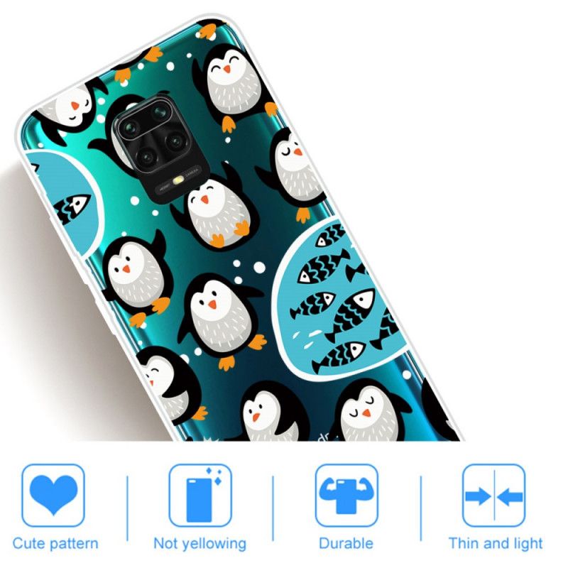 Cover Xiaomi Redmi Note 9S / Note 9 Pro Mobilcover Pingviner