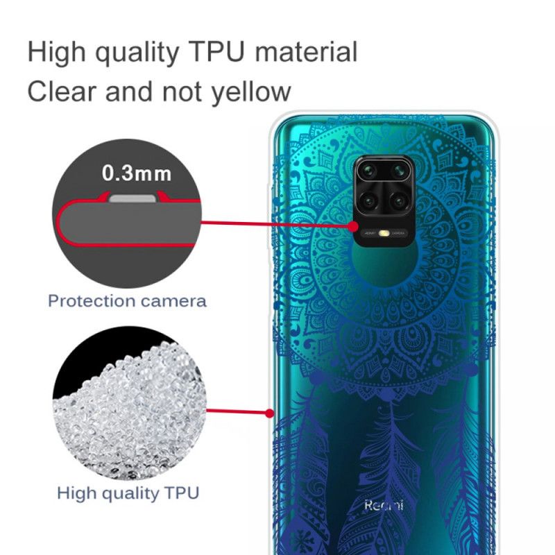 Cover Xiaomi Redmi Note 9S / Note 9 Pro Unik Blomstermandala