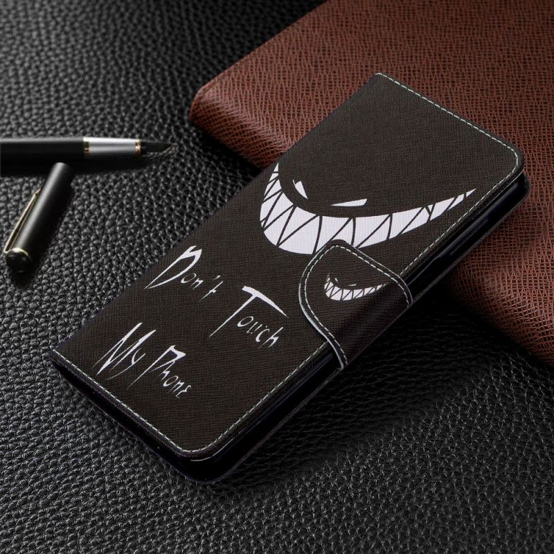 Flip Cover Læder Xiaomi Redmi Note 9S / Note 9 Pro Djævelens Telefon Beskyttelse