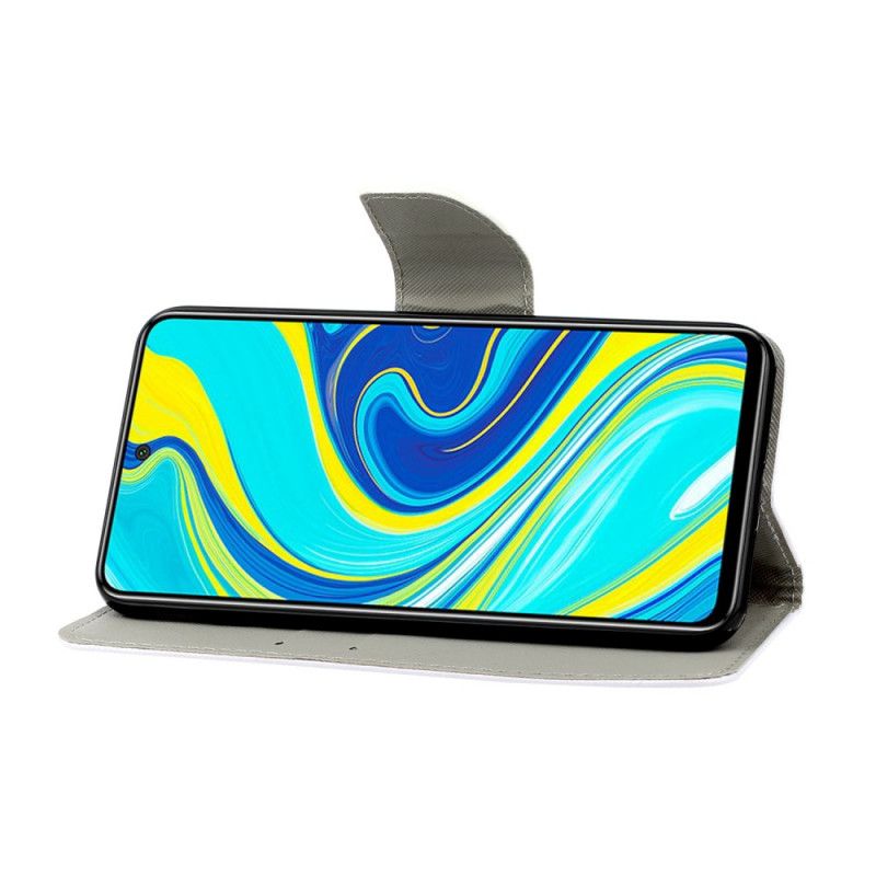 Flip Cover Læder Xiaomi Redmi Note 9S / Note 9 Pro G-Streng