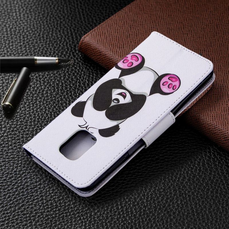 Flip Cover Xiaomi Redmi Note 9S / Note 9 Pro Mobilcover Sjov Panda