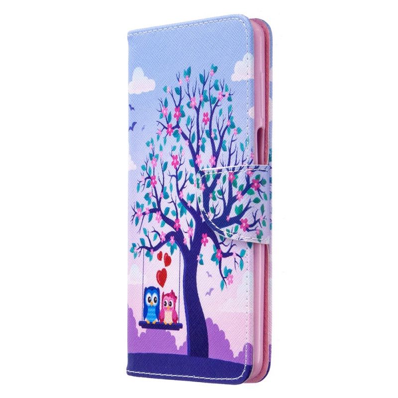 Flip Cover Xiaomi Redmi Note 9S / Note 9 Pro Mobilcover Ugler På Gyngen