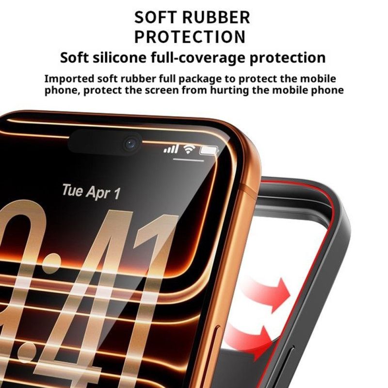 5000mah Eksternt Battericover Til iPhone 17 Pro Med Indbygget Stativ