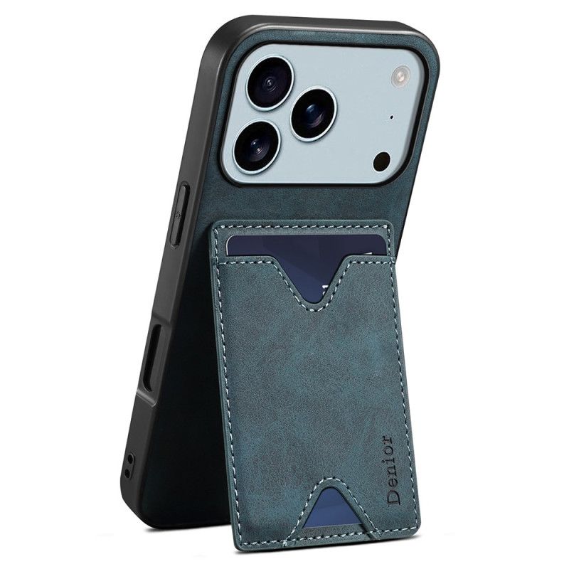 Cover iPhone 17 Pro Denior Kortholder Og Stativ