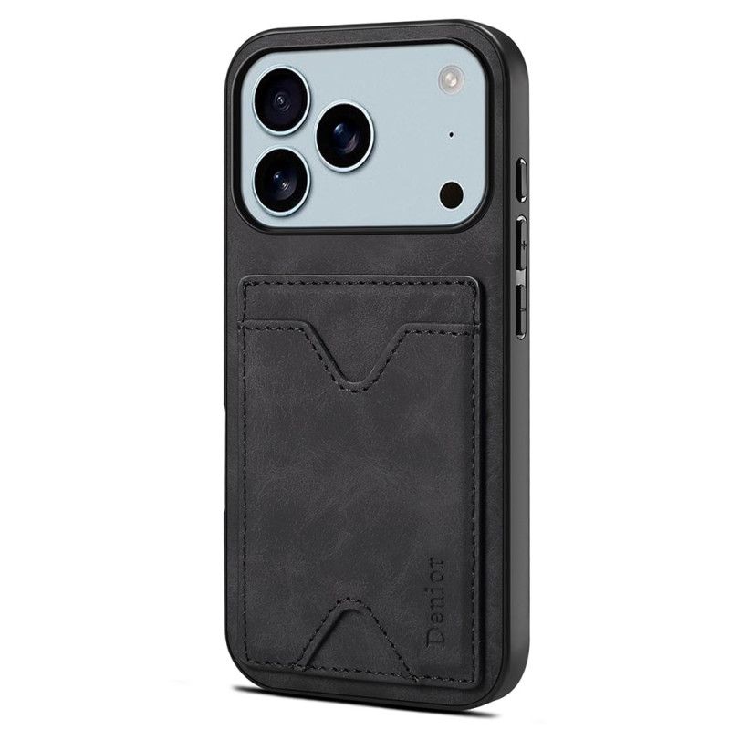 Cover iPhone 17 Pro Denior Kortholder Og Stativ