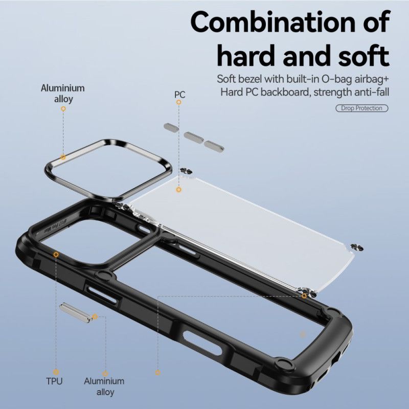 Cover iPhone 17 Pro Hybrid Transparent