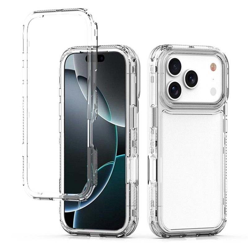 Cover iPhone 17 Pro Klar Tre-i-en