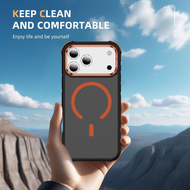 Cover iPhone 17 Pro Kompatibel Med Linsemontering Og Magsafe