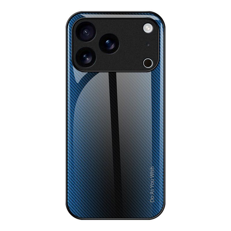 Cover iPhone 17 Pro Kulfiberhærdet Glas