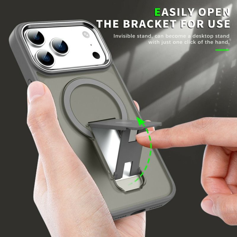 Cover iPhone 17 Pro Magsafe-kompatibel Med Stativ