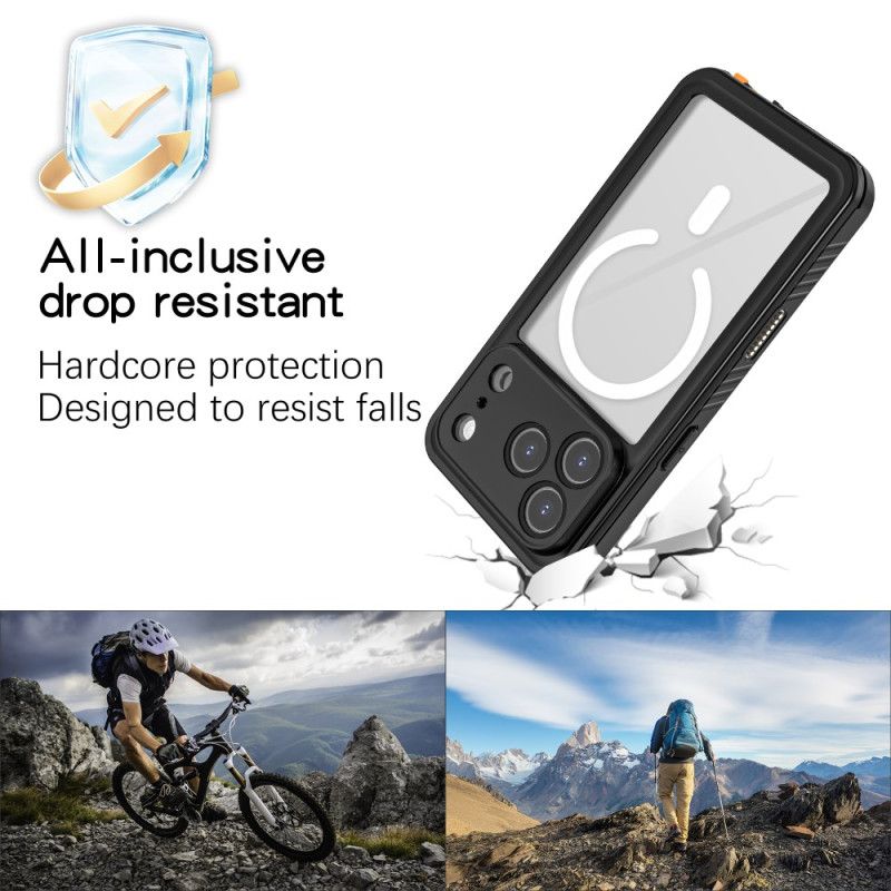 Cover iPhone 17 Pro Magsafe-kompatibel Vandtæt Fs/fm-serie Redpepper