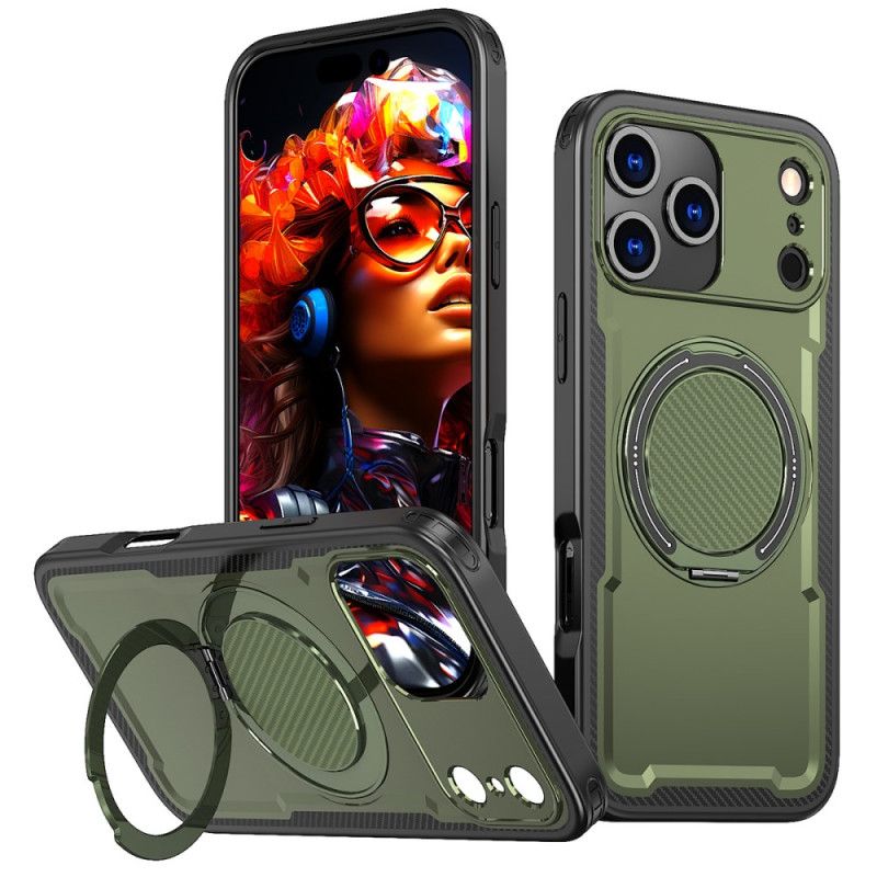 Cover iPhone 17 Pro Magsafe Rugged Kompatibel Med Ringmontering