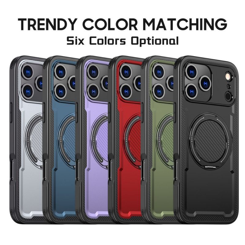 Cover iPhone 17 Pro Magsafe Rugged Kompatibel Med Ringmontering