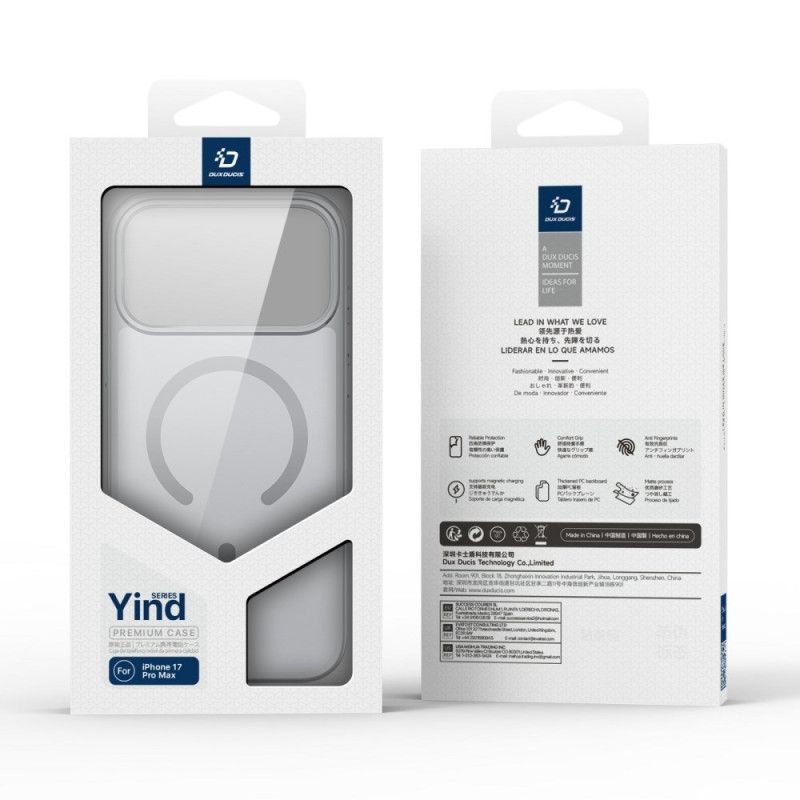 Cover iPhone 17 Pro Magsafe Yind-serien Dux Ducis