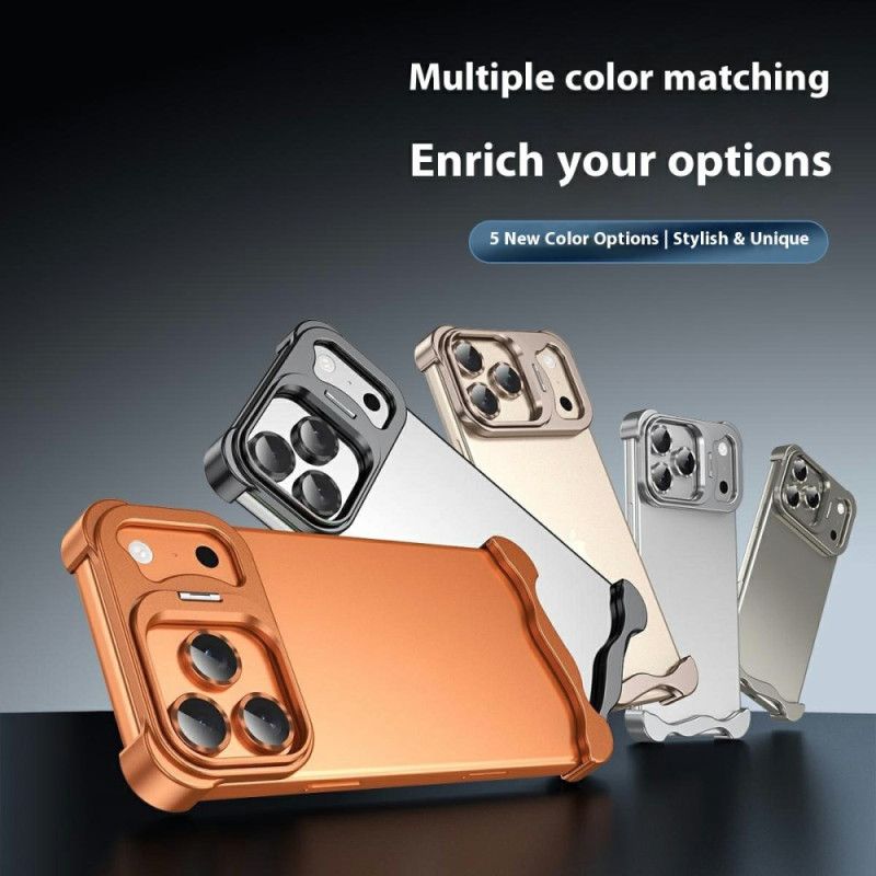 Cover iPhone 17 Pro Telefon Etui Bumper Med Stativ Og Linsebeskytter