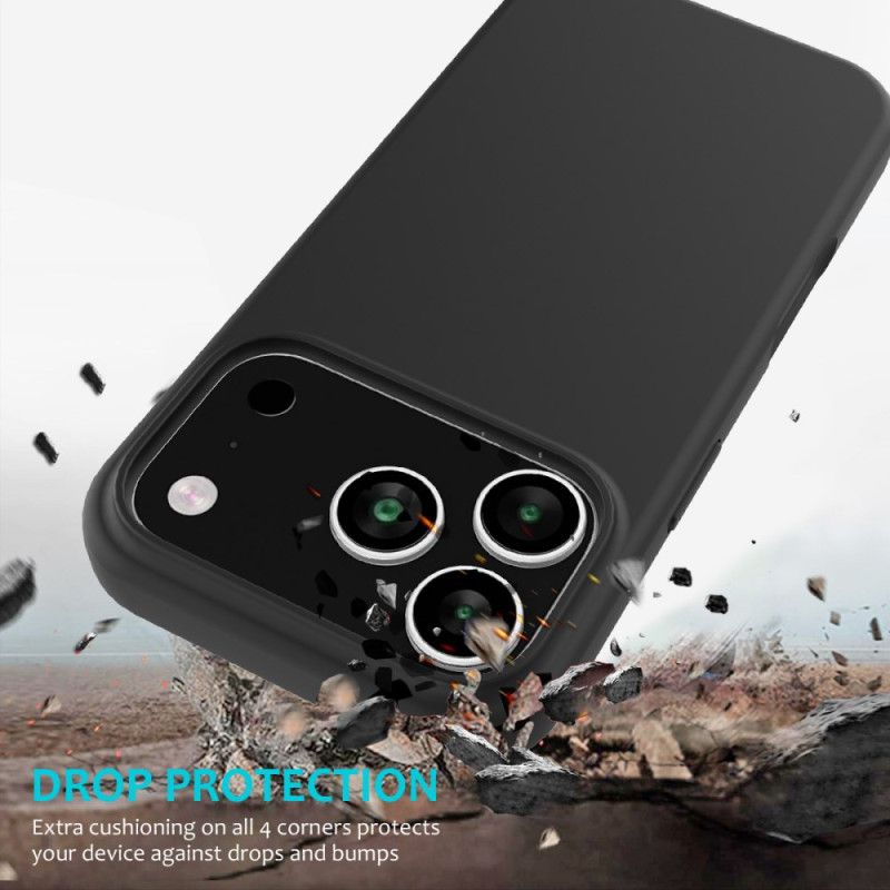 Cover iPhone 17 Pro Telefon Etui Flydende Silikone