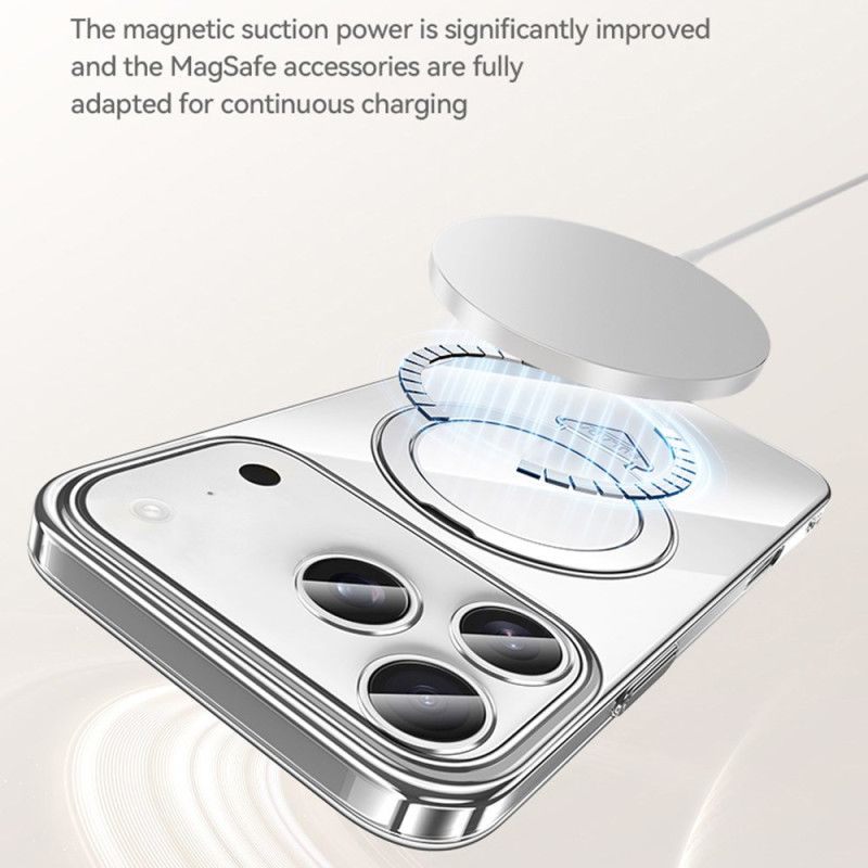 Cover iPhone 17 Pro Telefon Etui Magsafe-kompatibel Foldbar Stander