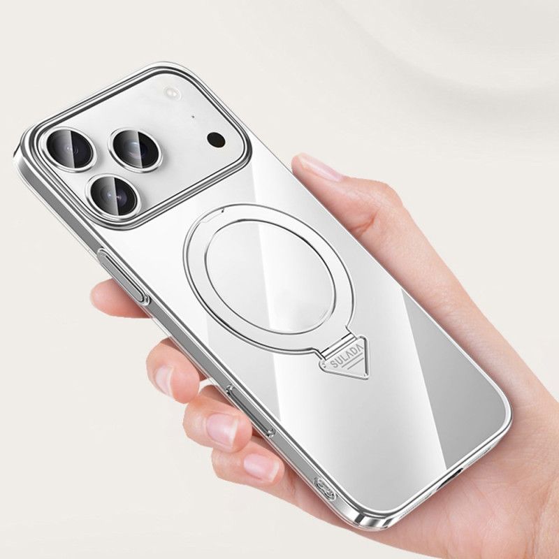 Cover iPhone 17 Pro Telefon Etui Magsafe-kompatibel Foldbar Stander