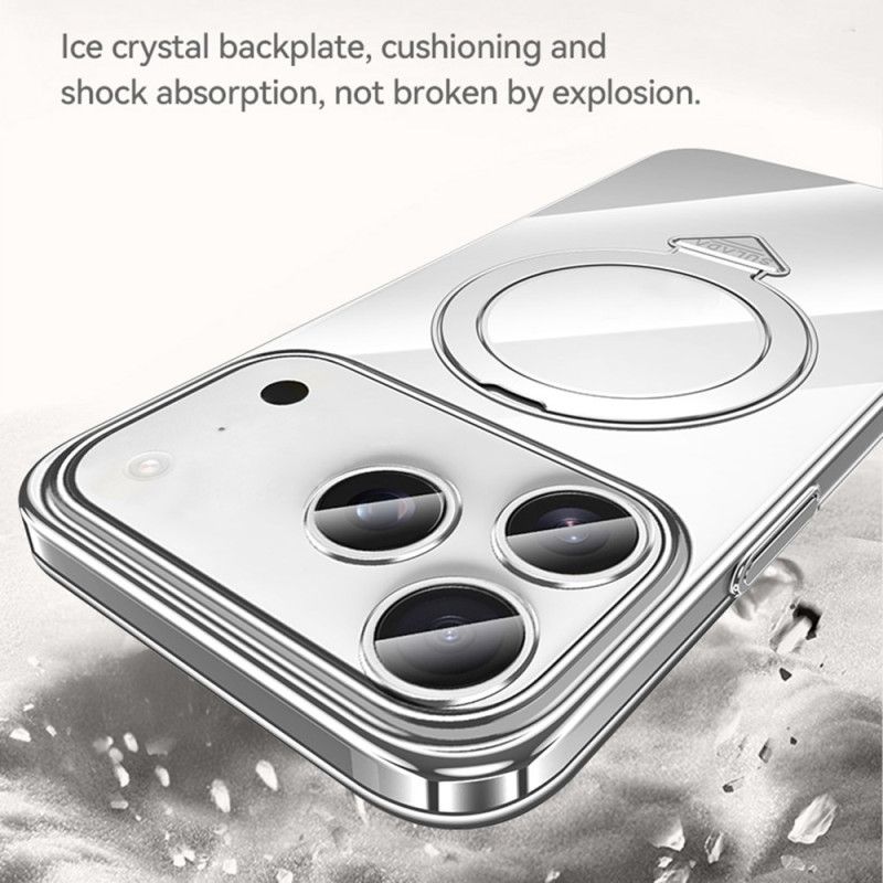 Cover iPhone 17 Pro Telefon Etui Magsafe-kompatibel Foldbar Stander