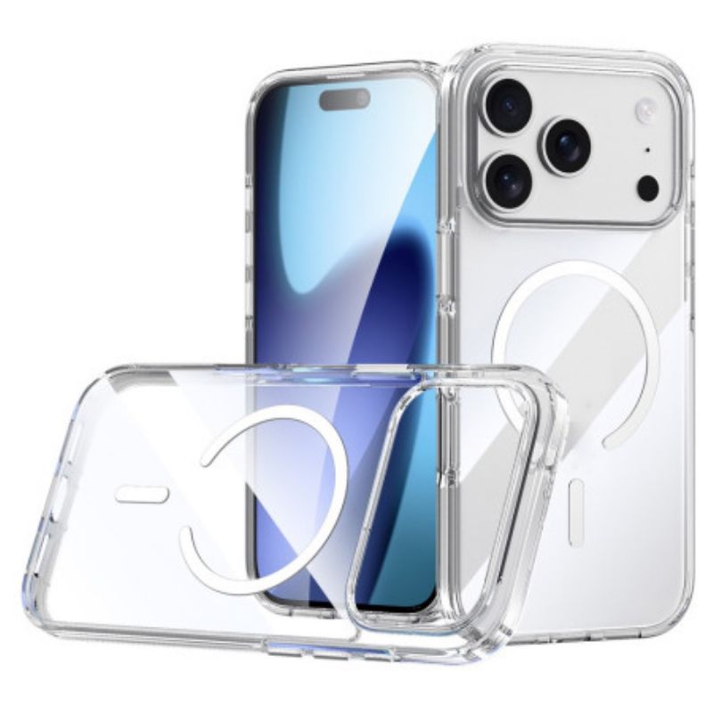 Cover iPhone 17 Pro Telefon Etui Magsafe-kompatibel Klar