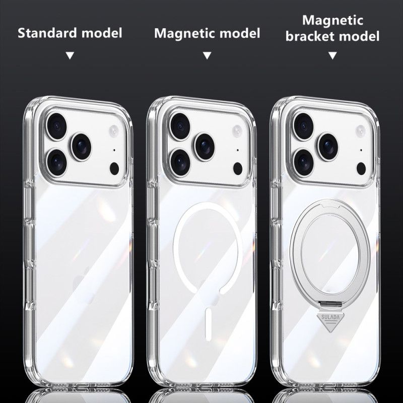 Cover iPhone 17 Pro Telefon Etui Magsafe-kompatibel Klar