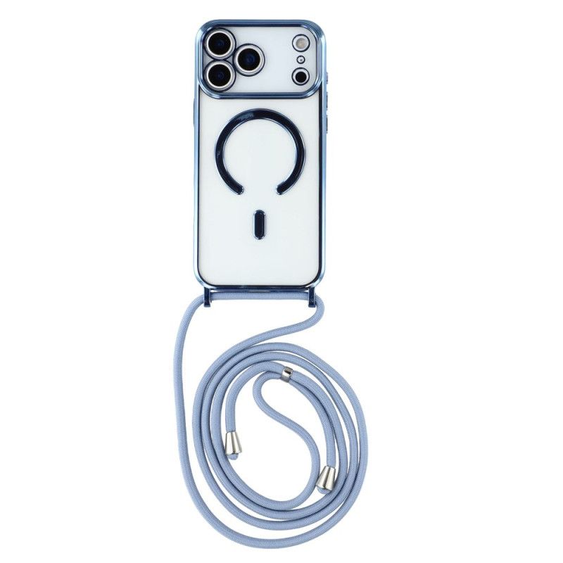 Cover iPhone 17 Pro Telefon Etui Magsafe-kompatibel Klar Ledning