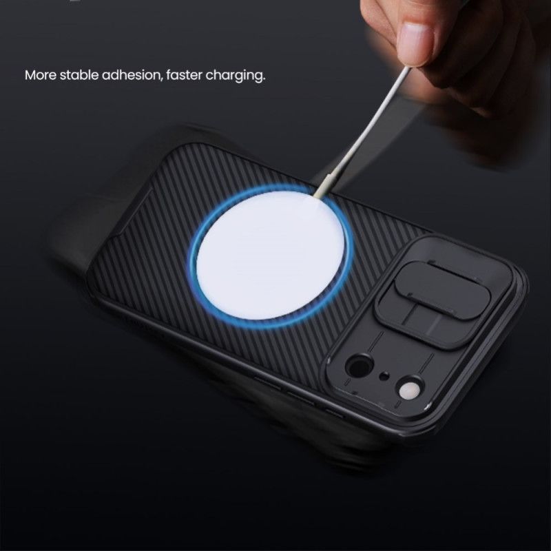 Cover iPhone 17 Pro Telefon Etui Magsafe Og Glidende Kameradæksel Nillkin
