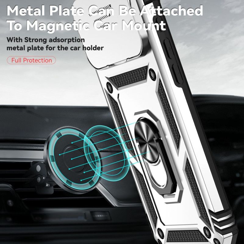 Cover iPhone 17 Pro Telefon Etui Robust Med Linsebeskytter Og Stativ