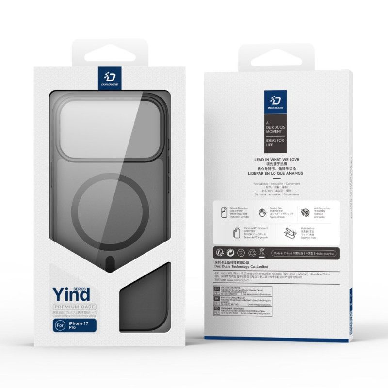 Cover iPhone 17 Pro Telefon Etui Yind Series Dux Ducis