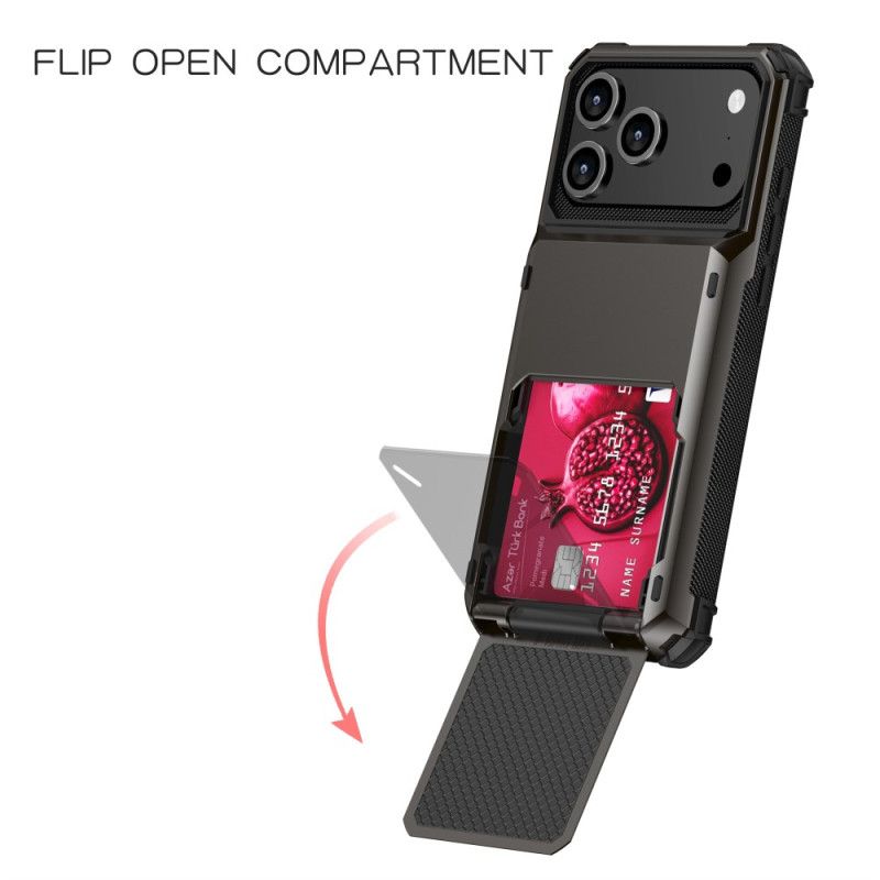 Cover Til iPhone 17 Pro Flip-kortholder